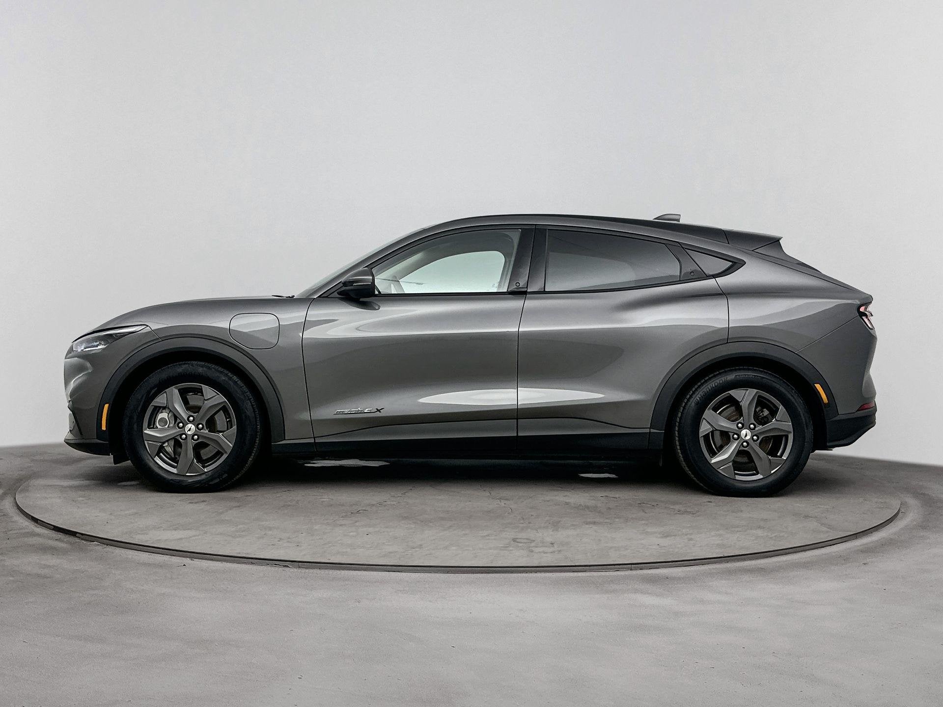 Ford Mustang Mach-E Extended RWD 98 kWh | Leder | Parkeersen, Auto's, Gebruikt, 750 kg, 610 km, Origineel Nederlands