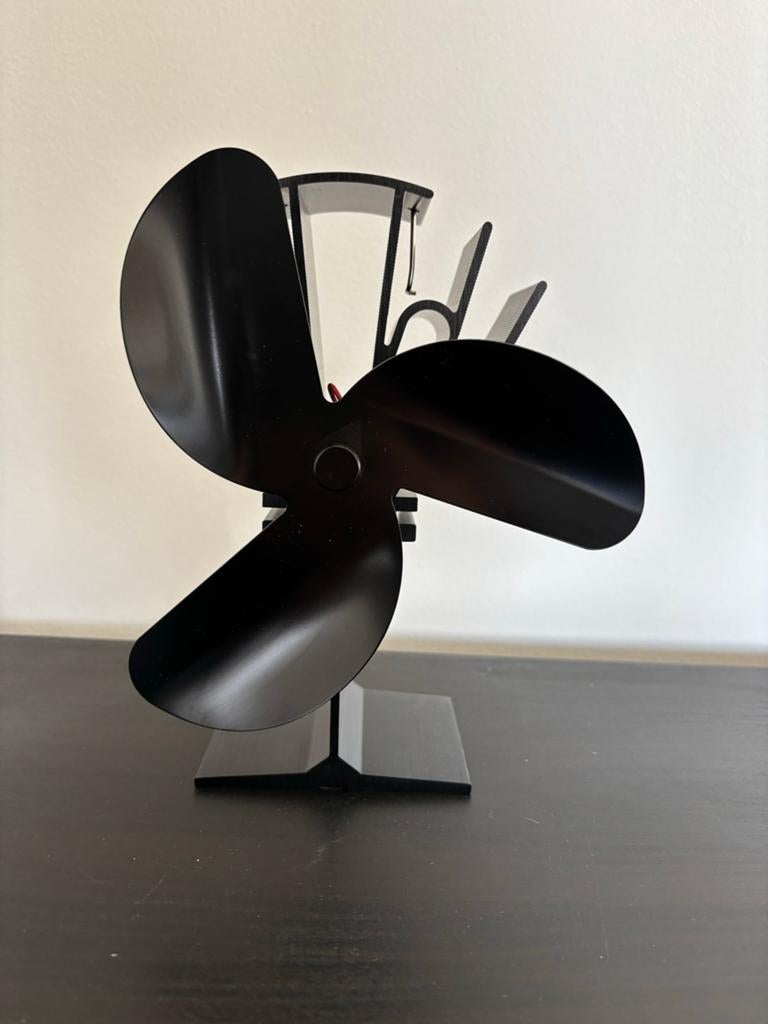 Tomersun Kachelventilator - Efficiënte Warmteverspreiding, Huis en Inrichting, Kachels, Ophalen of Verzenden, Zo goed als nieuw