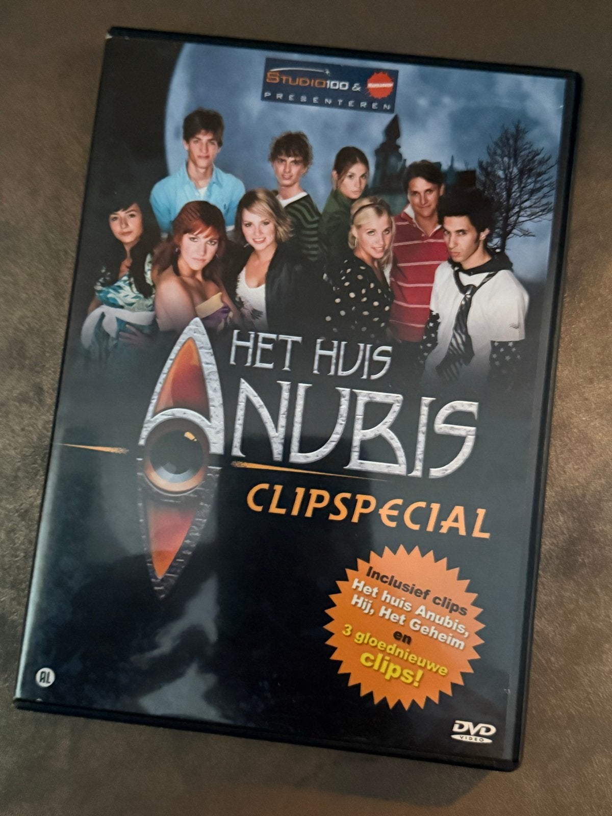 Het Huis Anubis Clipspecial DVD - Inclusief nieuwe clips!, Gebruikt, Alle leeftijden, Tv-serie, Familie