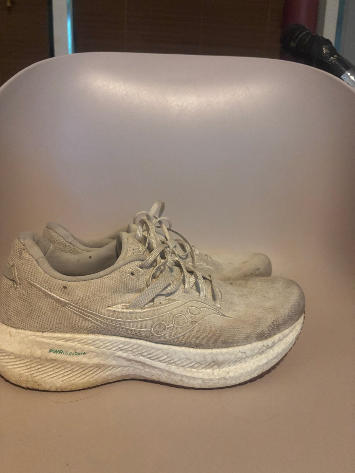 Saucony Triumph hardloopschoenen, maat 44, 50km gelopen, Gebruikt, Hardloopschoenen, Hardlopen, Saucony