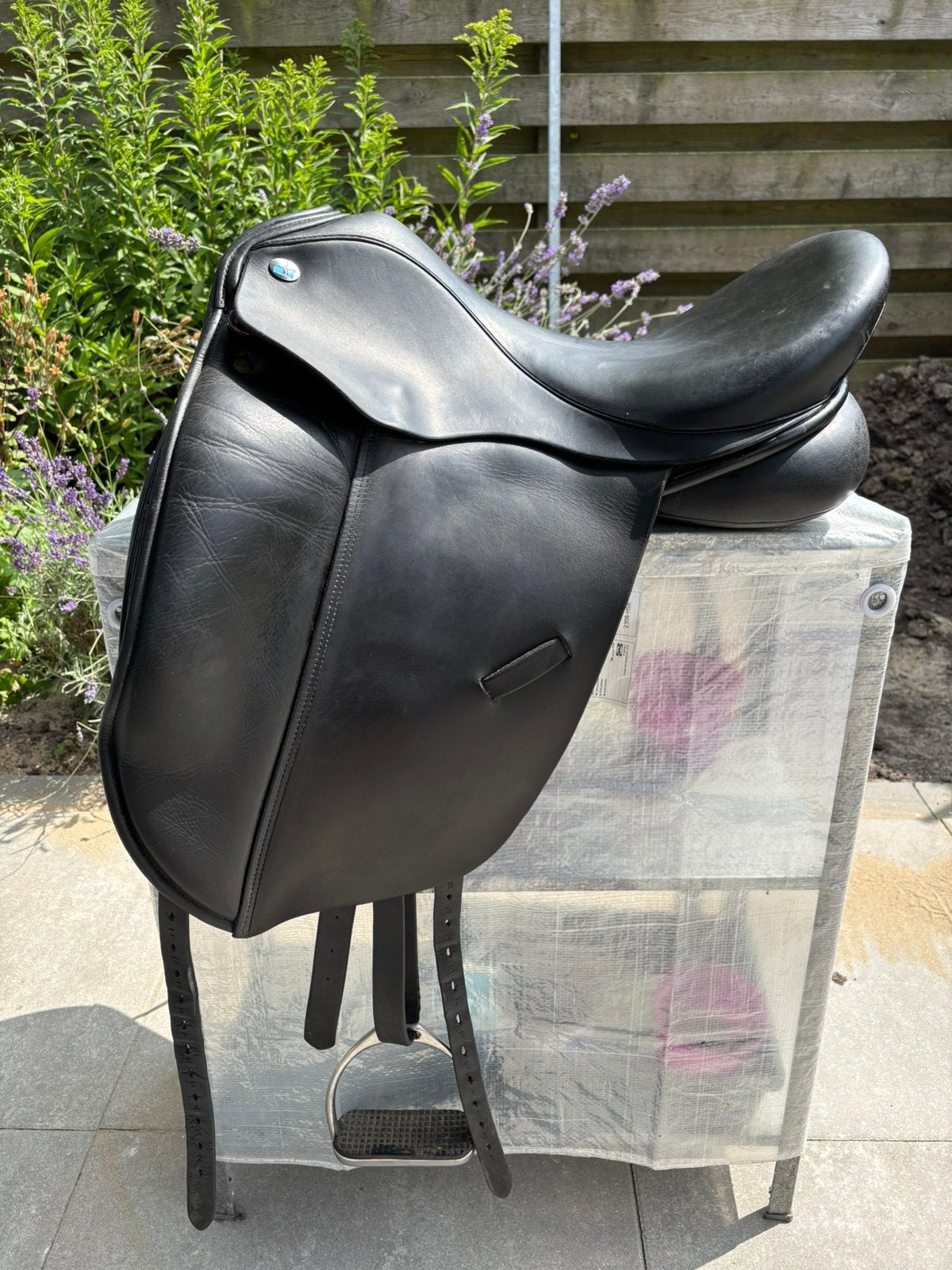 Dresuurzadel MFSC Esta, Ophalen, L (17.5 inch), Gebruikt, Dressuur