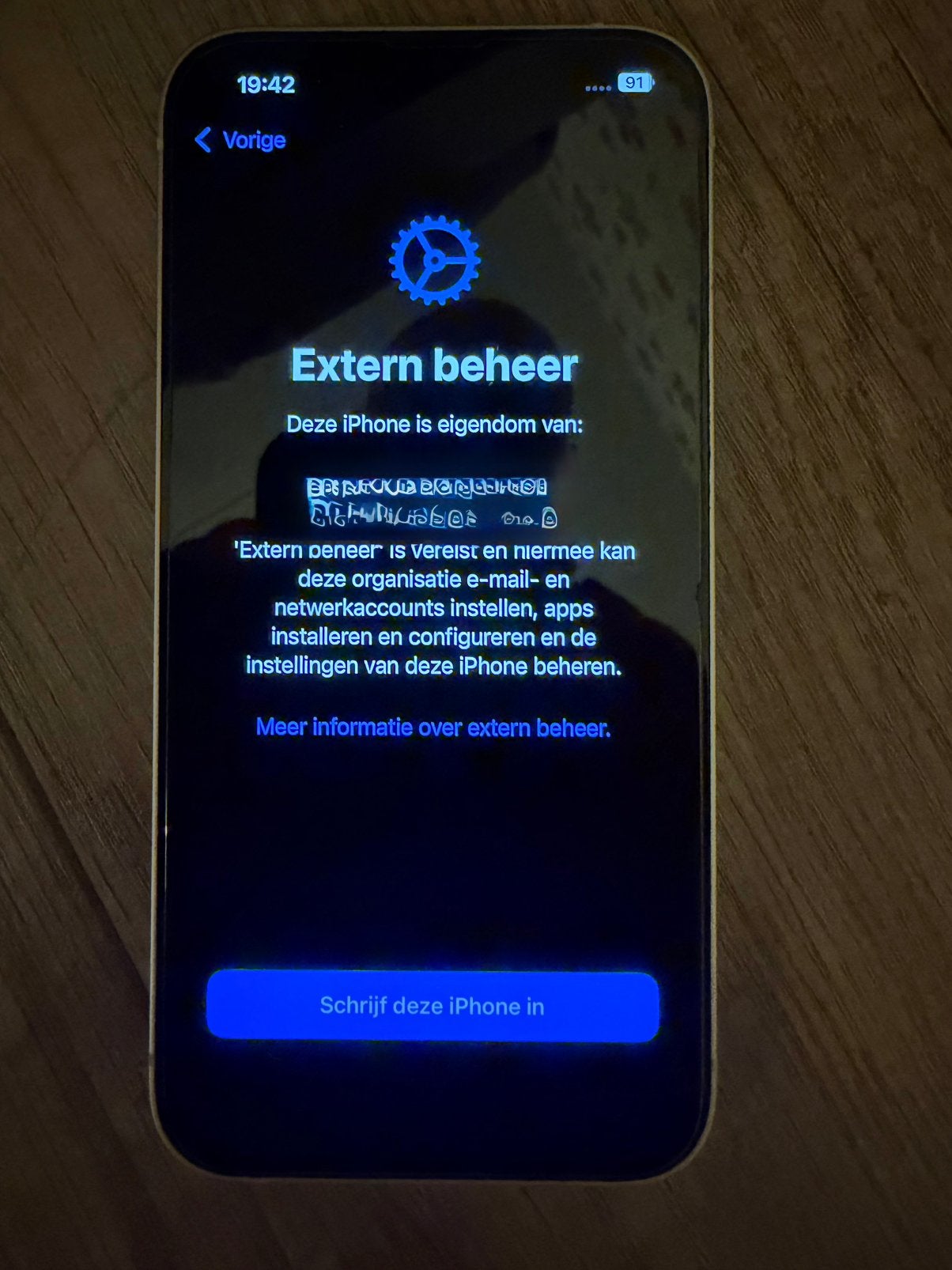 gezocht apple iPhone met mdm lock password remote management, Ophalen of Verzenden, Nieuw, Zwart, 100 %