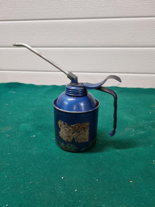 oliespuit  blauw, Verzamelen, Ophalen of Verzenden