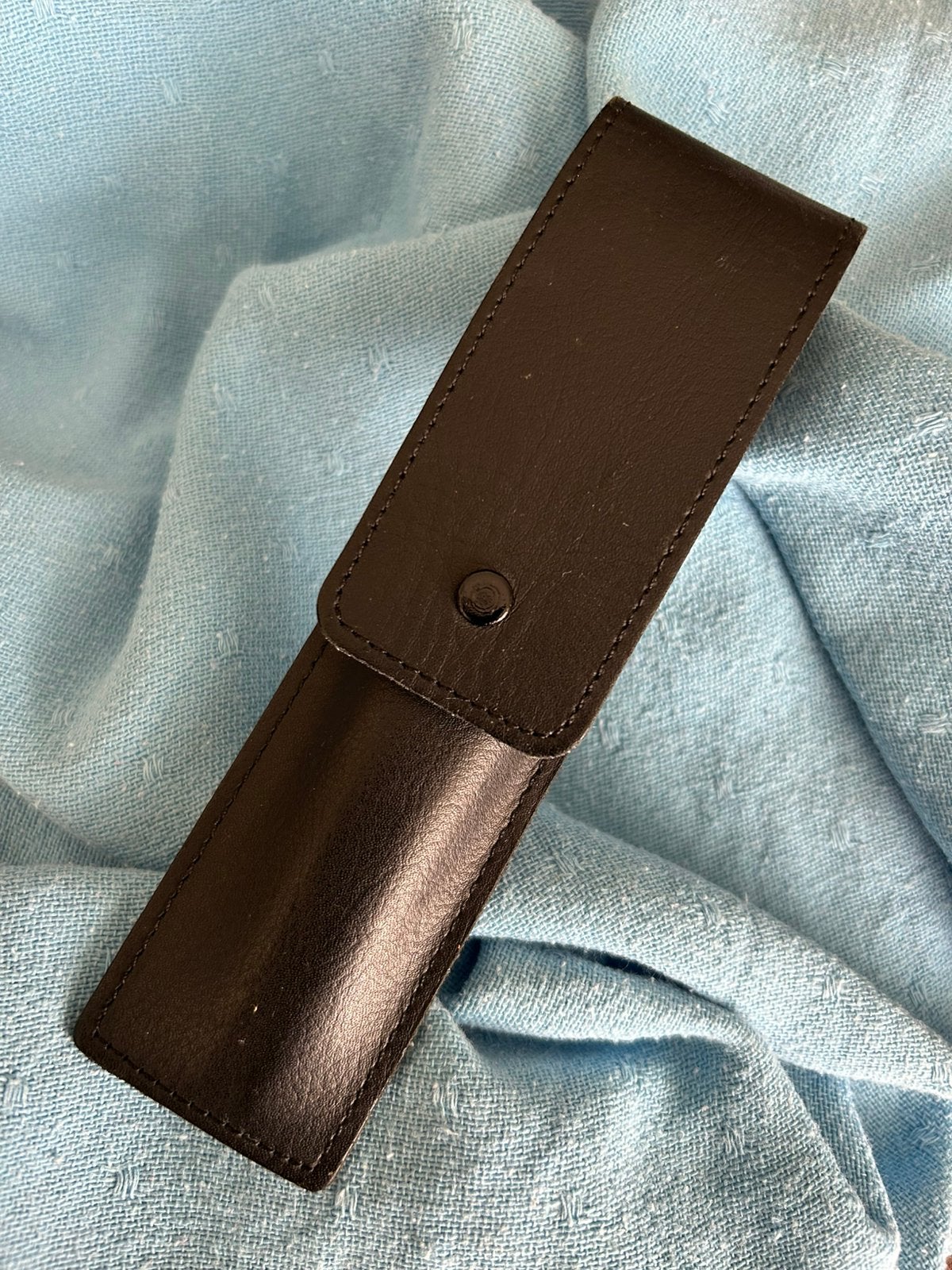 Etui Lamy Zwart tbv Twee Pennen Gebruikte Staat, Verzamelen, Pennenverzamelingen, Ophalen of Verzenden, Gebruikt, Overige typen