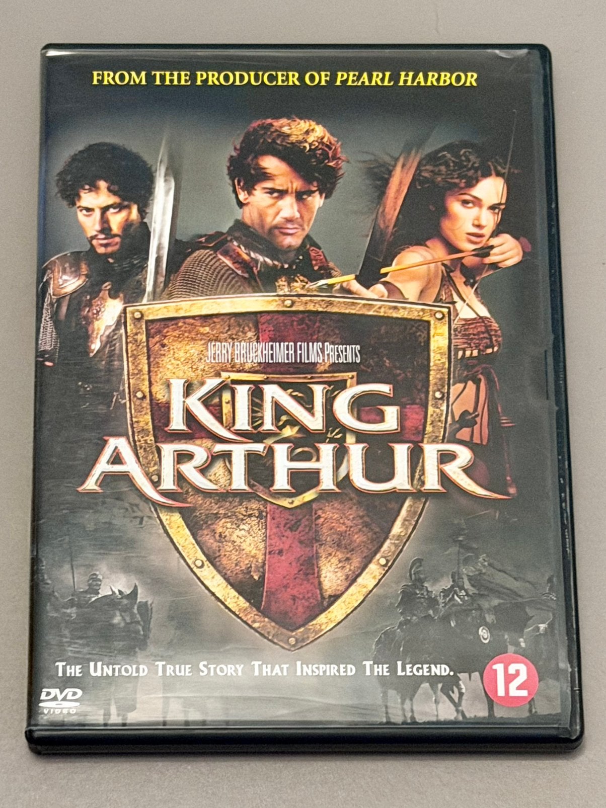 King Arthur DVD nieuwstaat, Engels, Zo goed als nieuw, Vanaf 12 jaar, Inclusief boekje