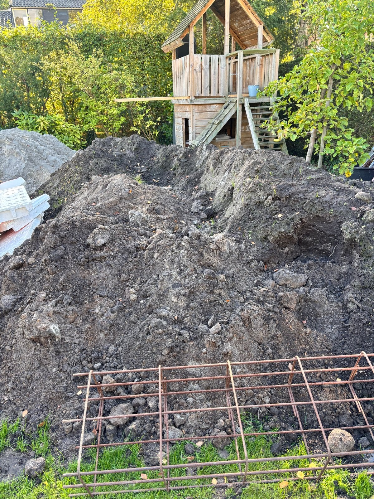 Zwarte tuinaarde, wortel- en steenvrij, Tuin en Terras, Ophalen, Gebruikt, Overige typen