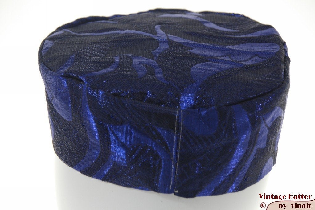Oosters hoedje glimmend blauw en zwart maat 58 en 61 nieuw, Kleding | Heren, Onbekend of Merkloos, 60 cm (XL, 7½ inch) of meer