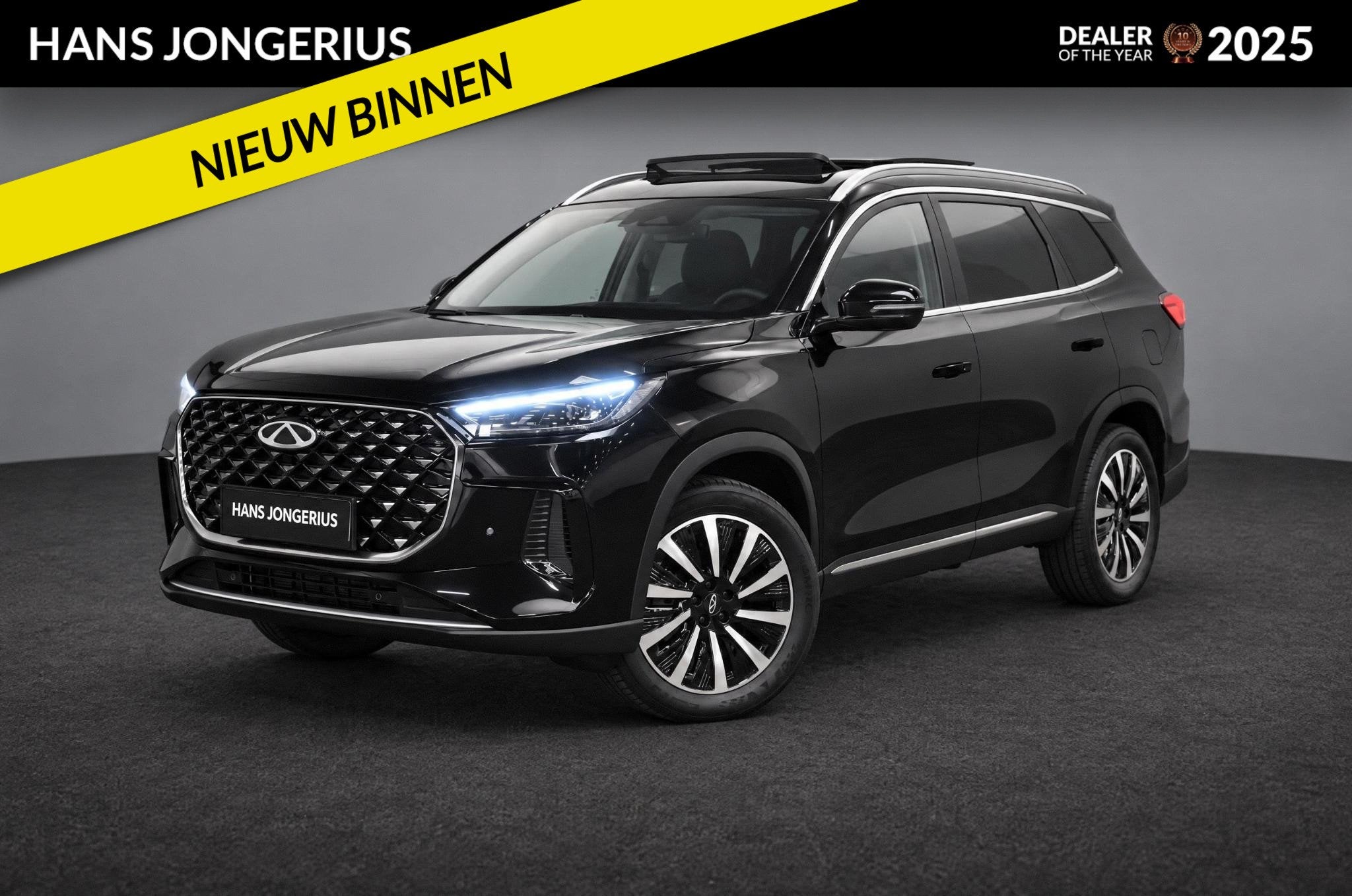 Chery Tiggo 8 1.5TGDI PHEV UNIQUE | 7 PERSOONS | 360 CAMERA, Auto's, Dealer onderhouden, Euro 6, 4 cilinders, 7 stoelen