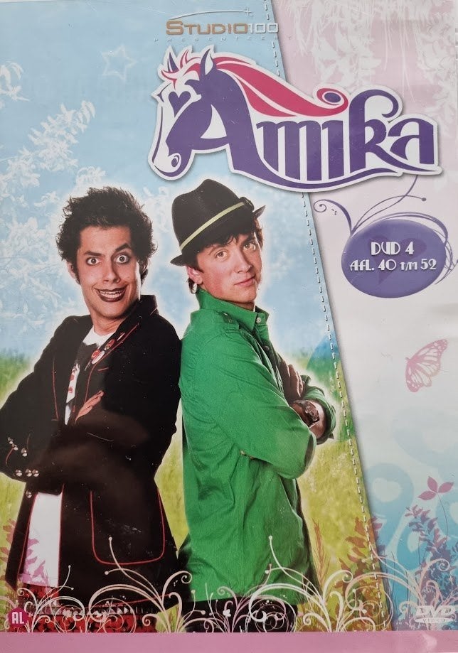 DVD Amika - DVD 4: Aflevering 40 t/m 52, Alle leeftijden, Ophalen of Verzenden, Zo goed als nieuw, Avontuur