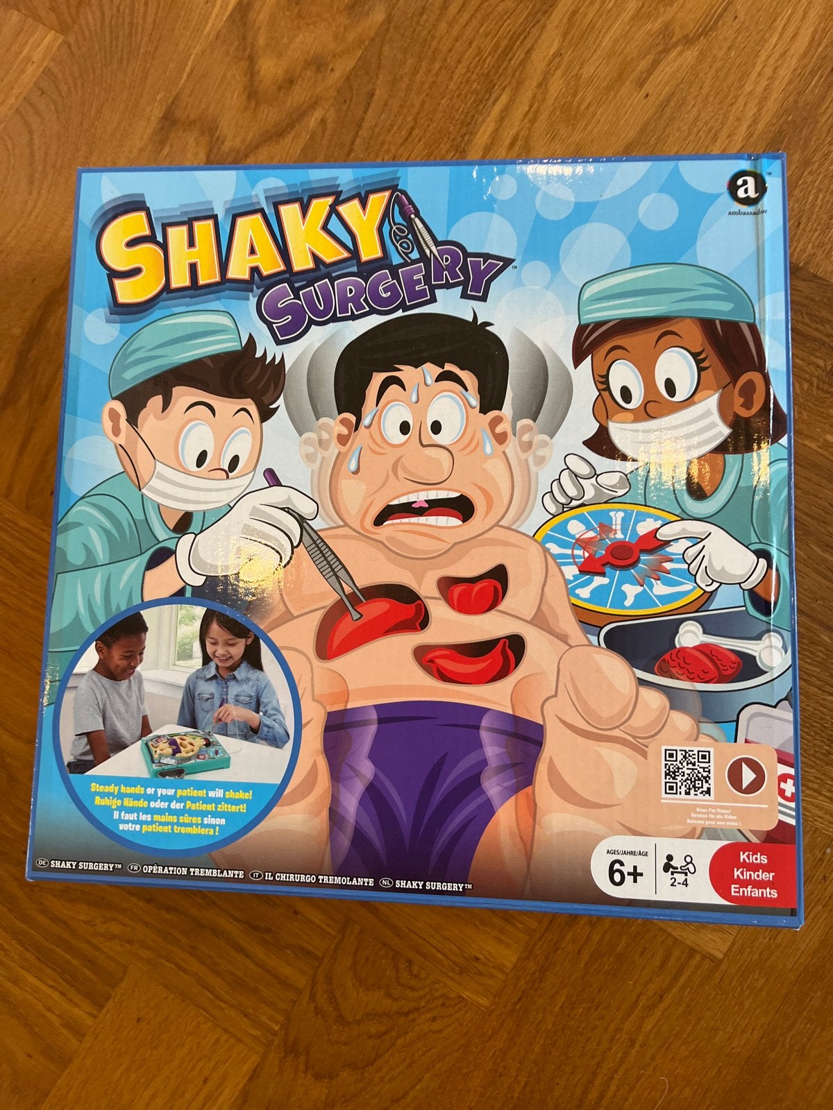 Shaky Surgery: Het hilarische operatiespel voor kids!, Hobby en Vrije tijd, Gezelschapsspellen | Bordspellen, Drie of vier spelers