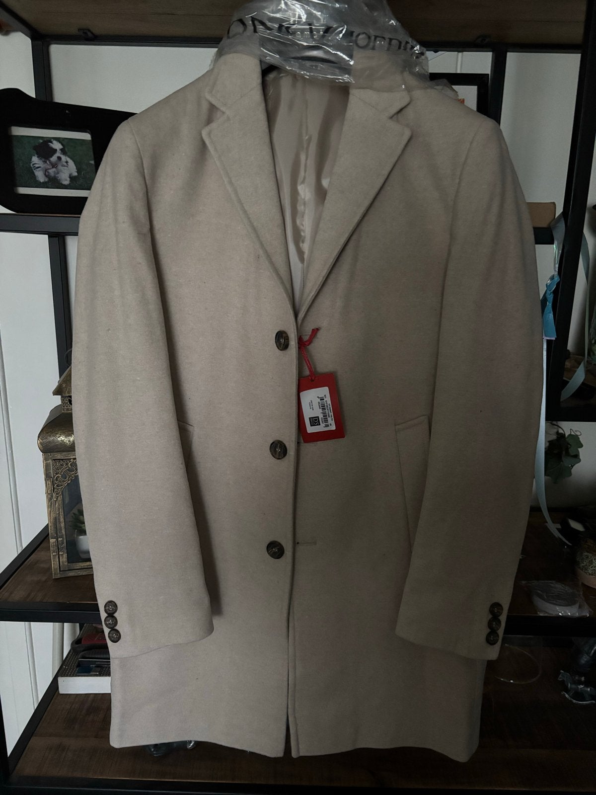 Nieuwe D'S Damat Palto Herenjas - Maat 48, Ophalen of Verzenden, Nieuw, Maat 48/50 (M), Beige