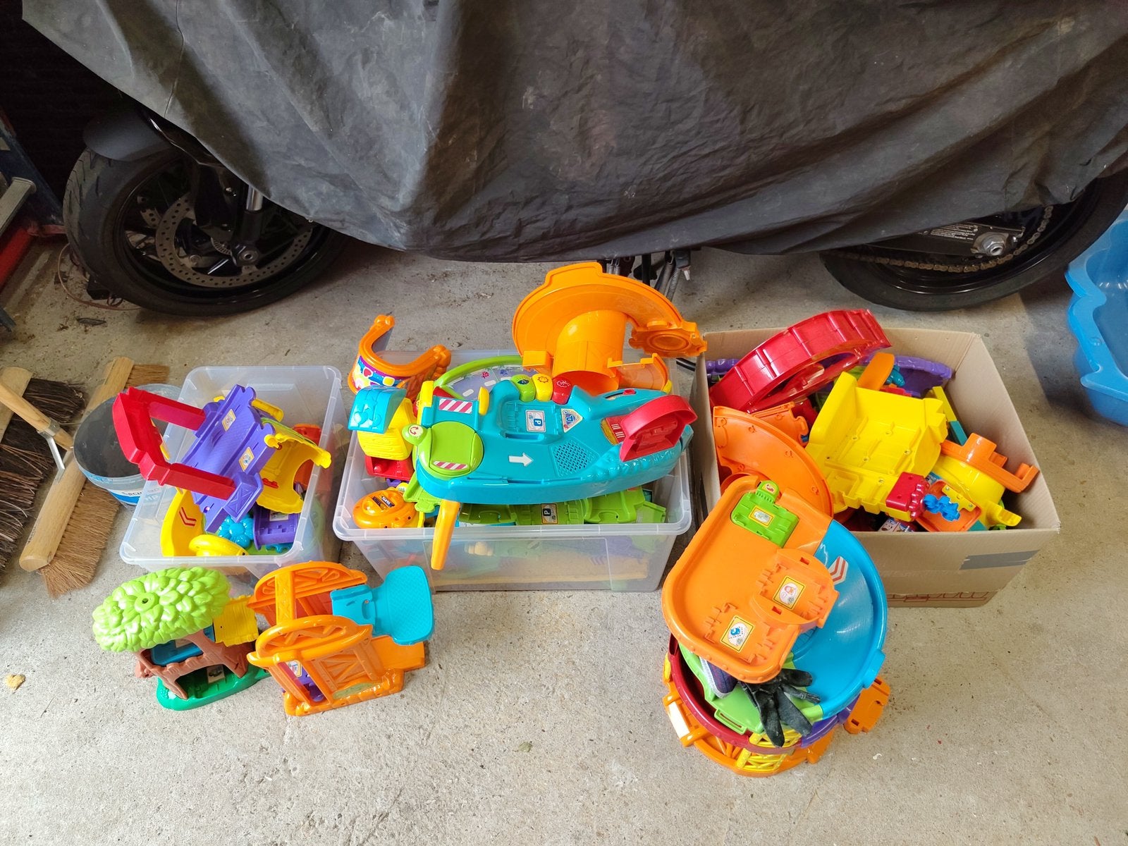 Vtech Toet toet diverse onderdelen, Ophalen, Gebruikt, 2 tot 4 jaar