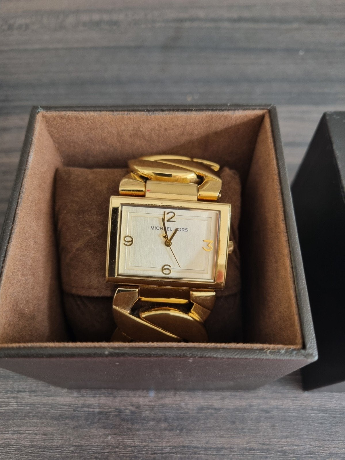 Michael Kors Gouden Horloge - Zo goed als nieuw, Ophalen of Verzenden