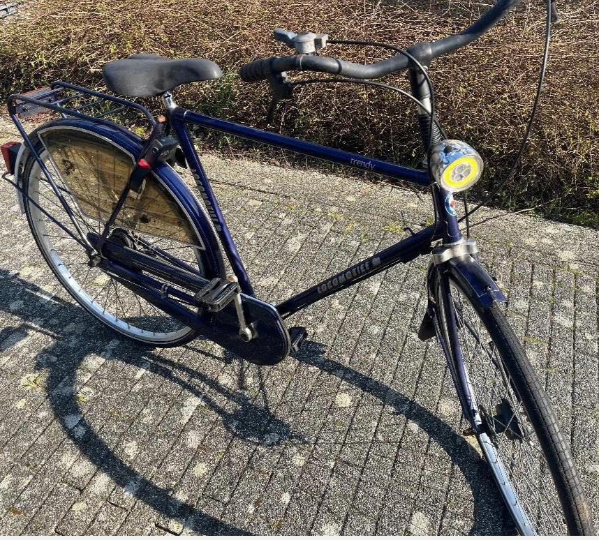 Stevige herenfiets 28 inch, Fietsen en Brommers, Fietsen | Heren | Herenfietsen, 53 tot 57 cm, Ophalen, Gebruikt, Overige merken