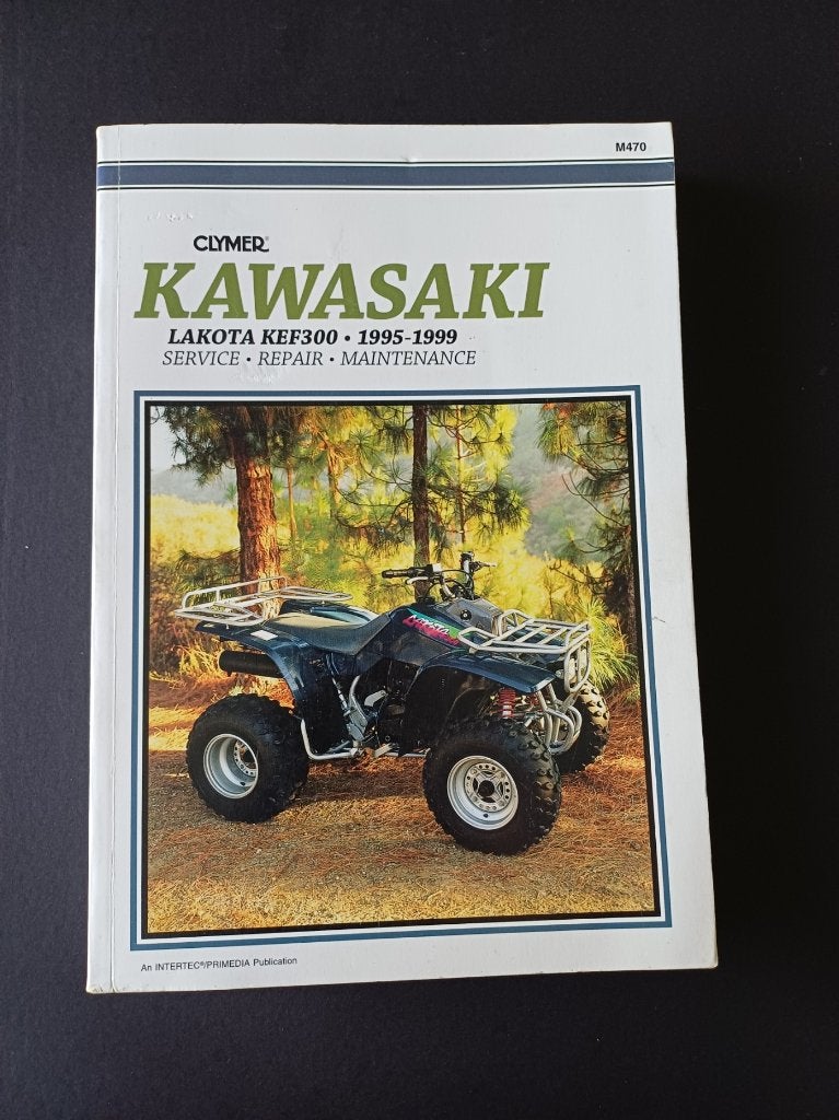 CLYMER KAWASAKI Lakota KEF300 handboek manual origineel, Ophalen of Verzenden, Kawasaki