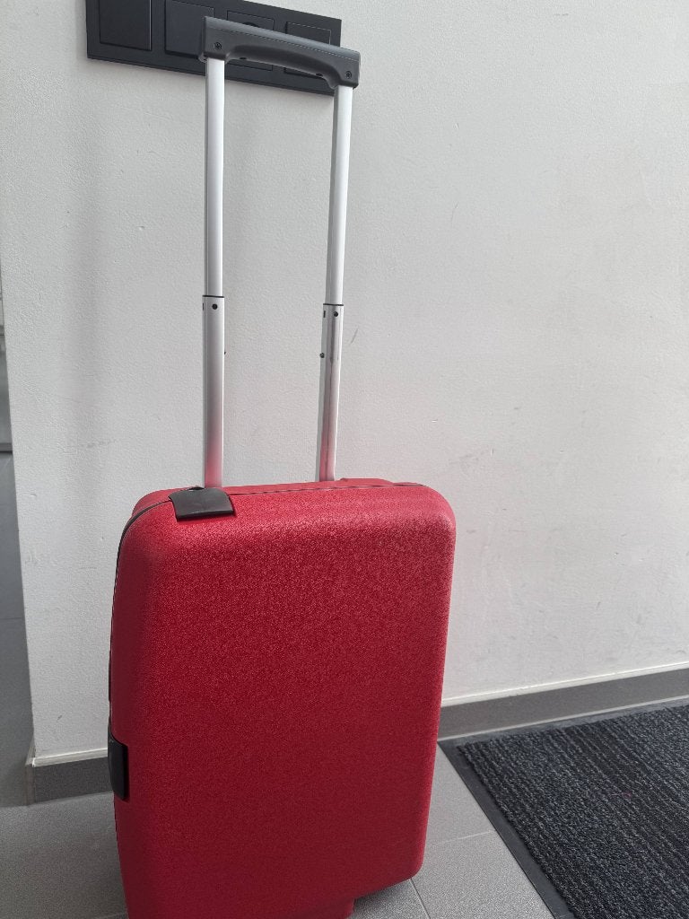 Samsonite Cabin Collection Upright 55 cm Crimson Red, 50 tot 60 cm, Hard kunststof, Ophalen of Verzenden, Zo goed als nieuw