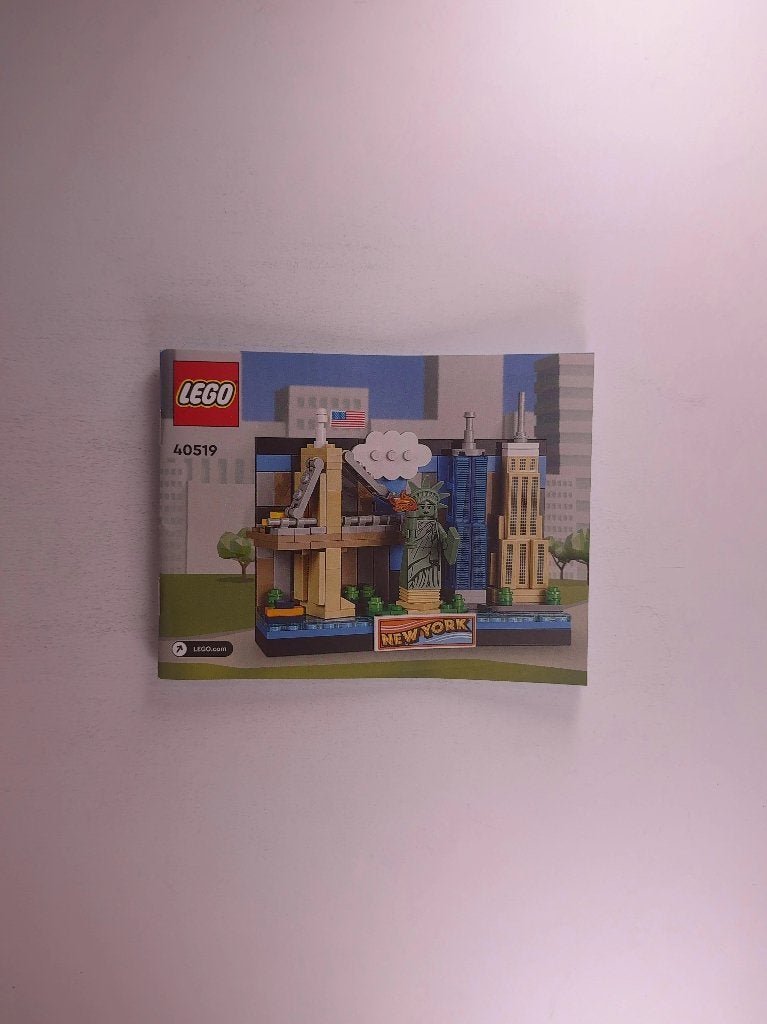 LEGO Creator 40519 (Instructions) New York Postcard, Kinderen en Baby's, Lego, Overige typen, Nieuw, Ophalen of Verzenden