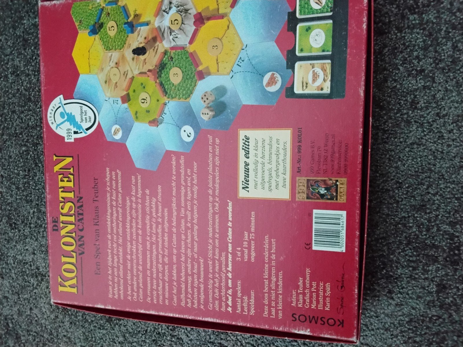 De Kolonisten van Catan - Klassiek bordspel, Ophalen of Verzenden