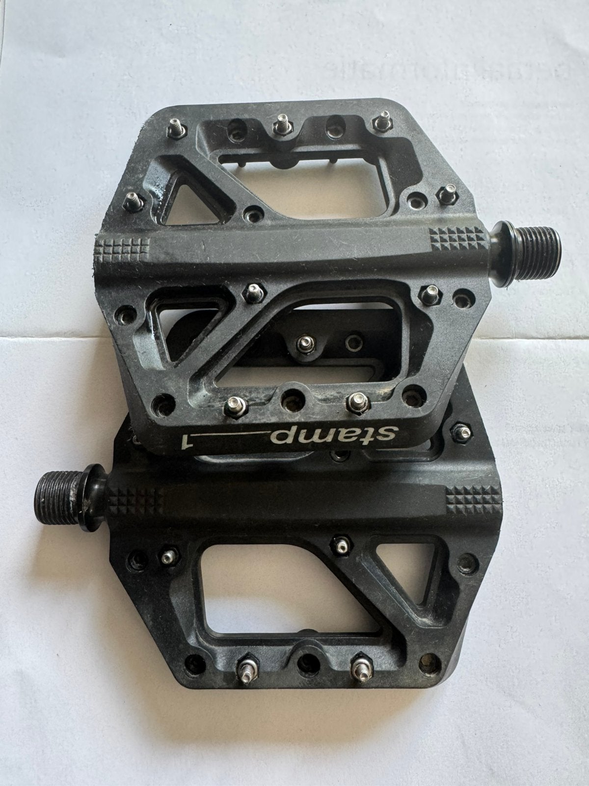 Crankbrothers Stamp 1 pedalen, Ophalen of Verzenden, Gebruikt, Crankstel of Pedalen