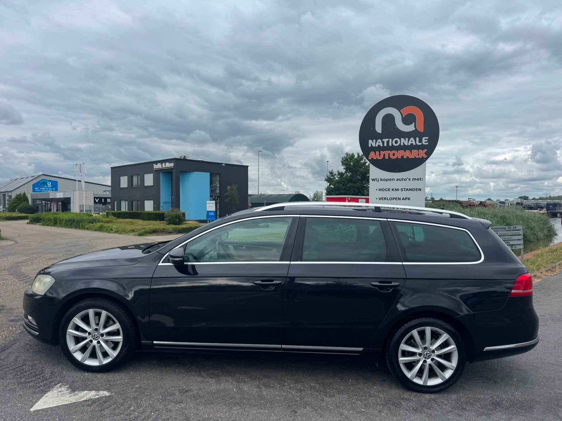 Volkswagen Passat Variant | 2012 | 2.0 TDI Highline BlueMoti, Auto's, Voorwielaandrijving, Euro 5, 4 cilinders, Zwart