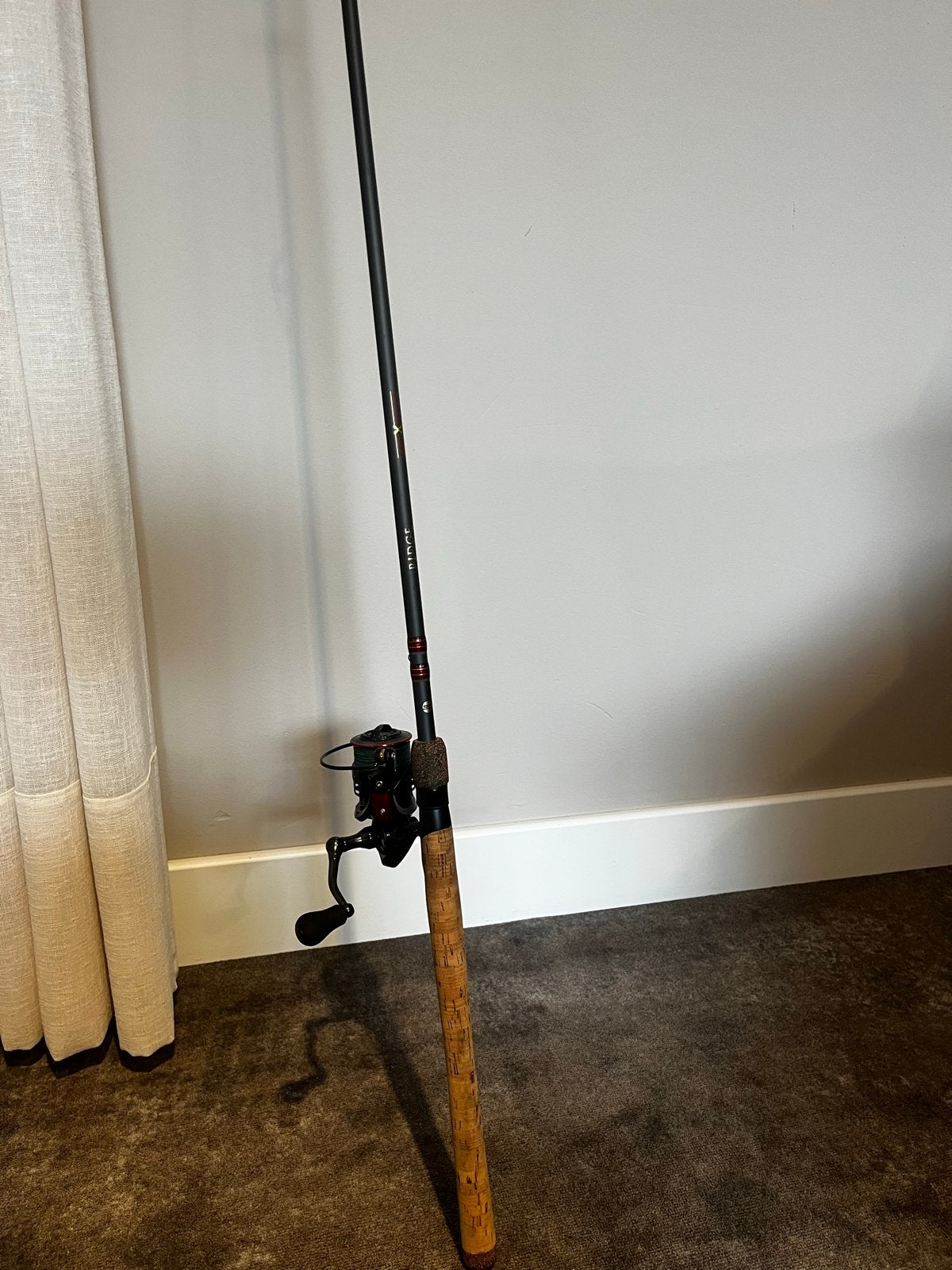 Complete vishengelset: Ridge Classix Spin 240 met kunstaas, Ophalen of Verzenden, Zo goed als nieuw, Complete hengel