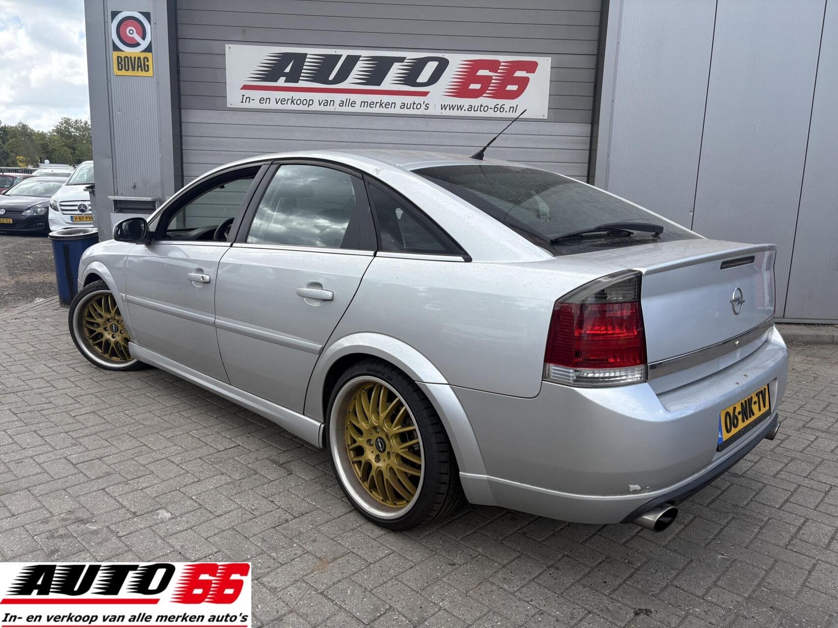 Opel Vectra GTS 3.2 V6, Auto's, Opel, Gebruikt, Zwart, Leder en Stof, Vectra