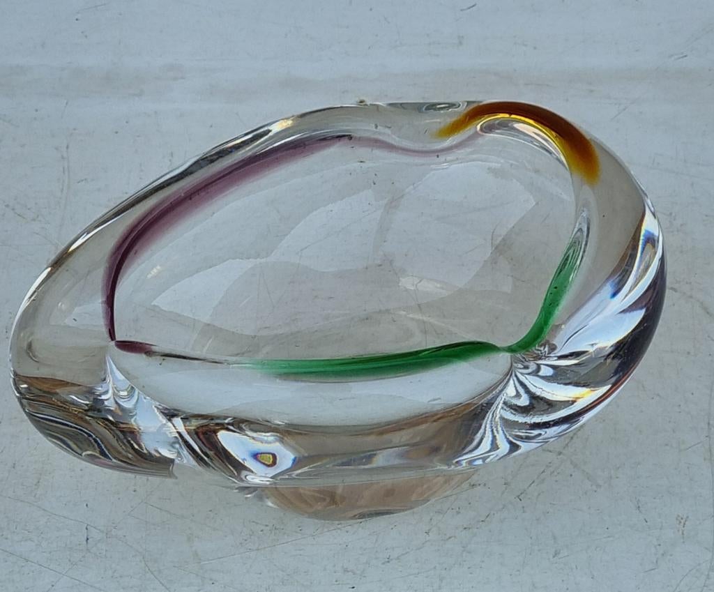 Asbak, Antiek en Kunst, Antiek | Glas en Kristal, Ophalen of Verzenden