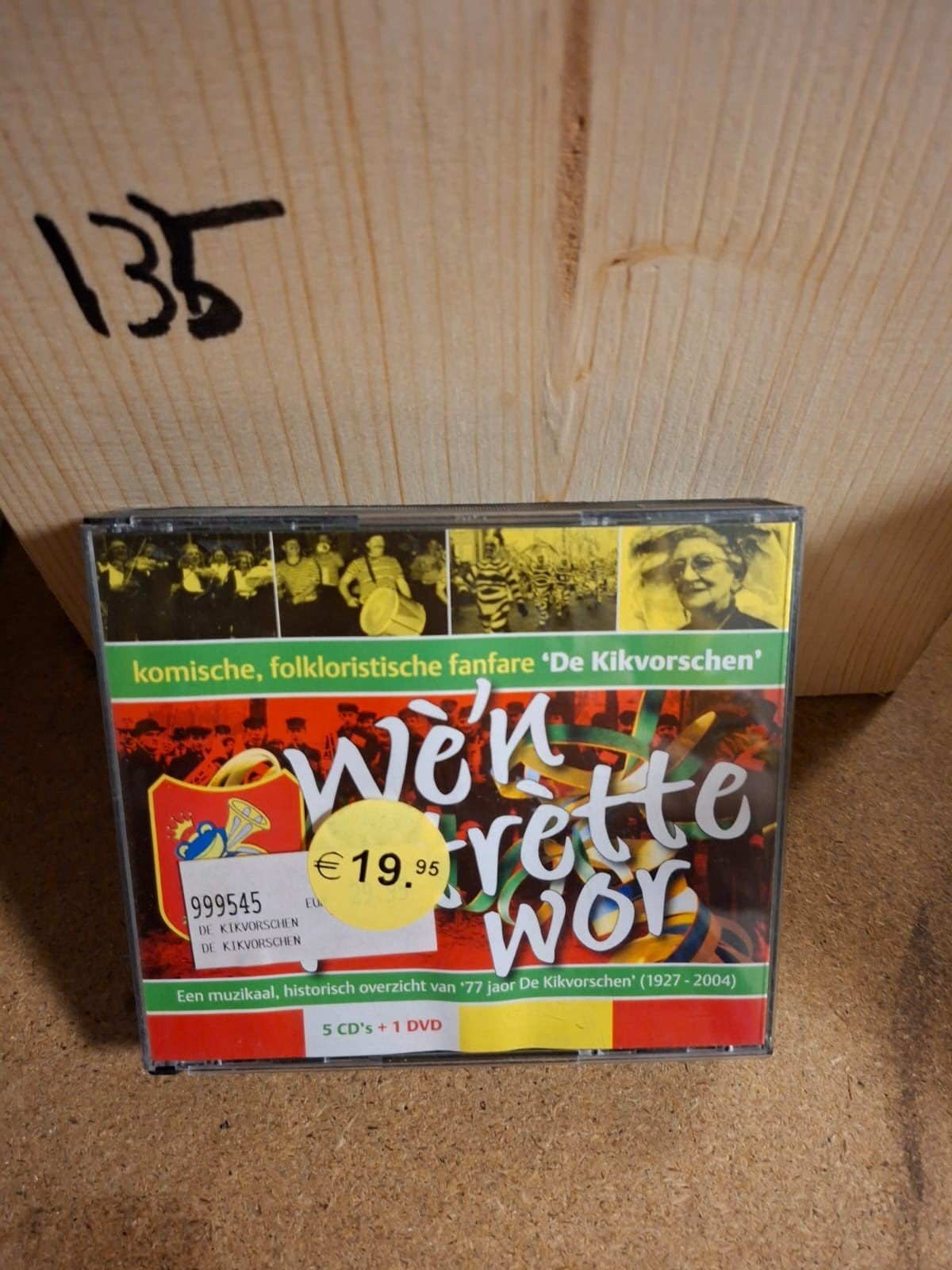 De Kikvorschen - We'n Gretter Wor (5 CD's + 1 DVD), Boxset, Overige genres, Ophalen of Verzenden, Gebruikt