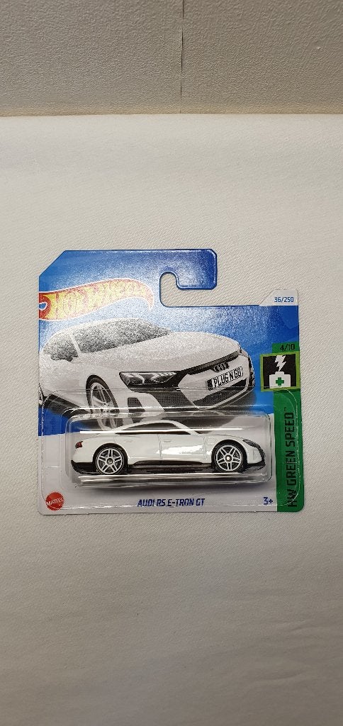 Hot Wheels Audi RS E-TRON GT Wit, Ophalen of Verzenden, Nieuw, Auto