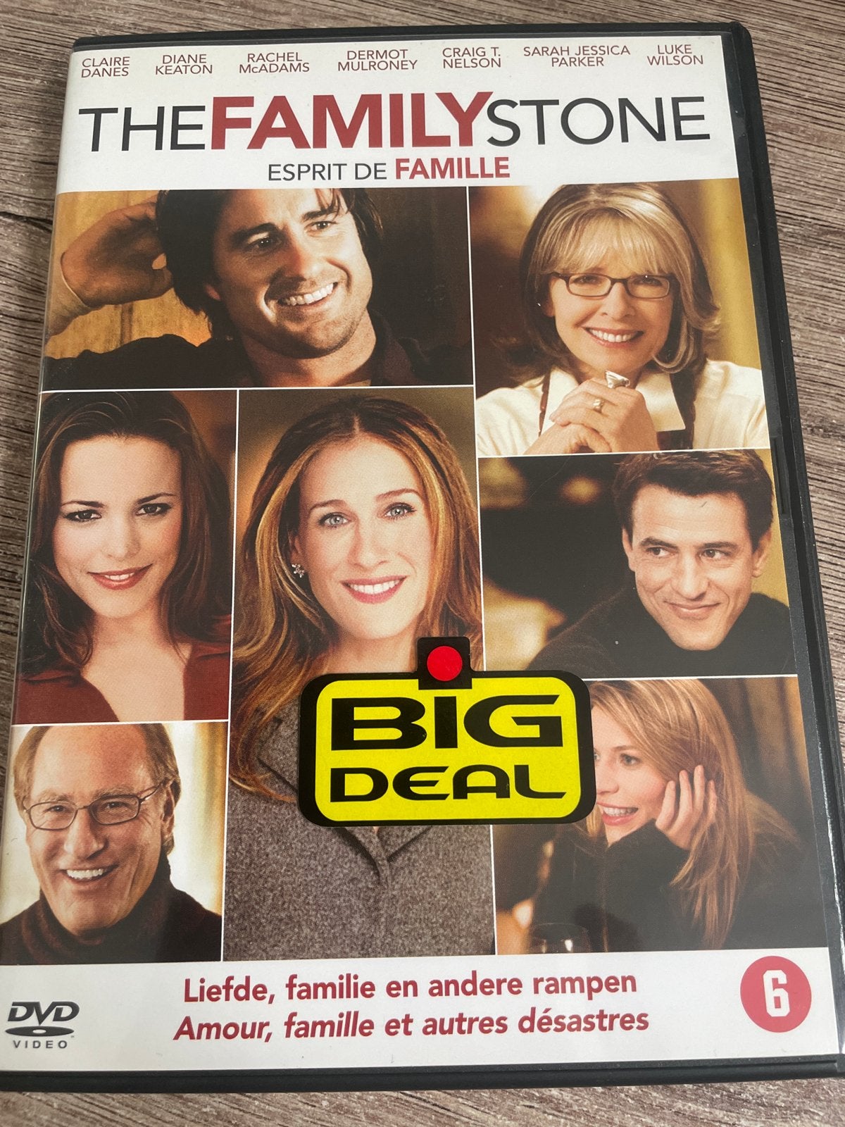 The Family Stone DVD - Romantische Kerstfilm, Vanaf 6 jaar, Ophalen of Verzenden, Zo goed als nieuw