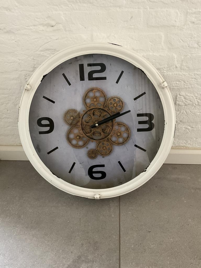 Wandklok, Ophalen, Zo goed als nieuw, Wandklok