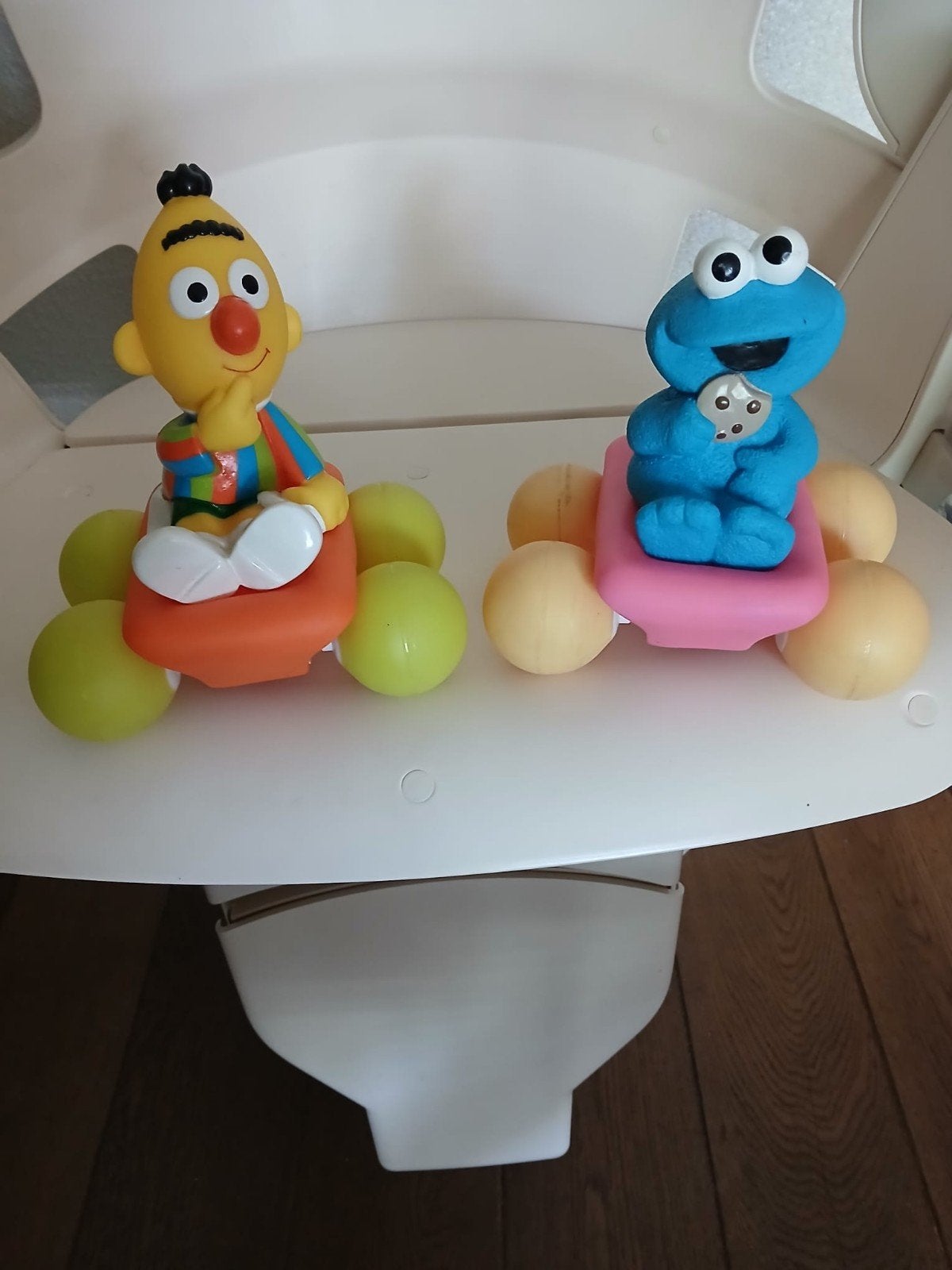 SESAMSTRAAT BERT EN KOEKIEMONSTER FIGUURTJES., Ophalen of Verzenden, Gebruikt