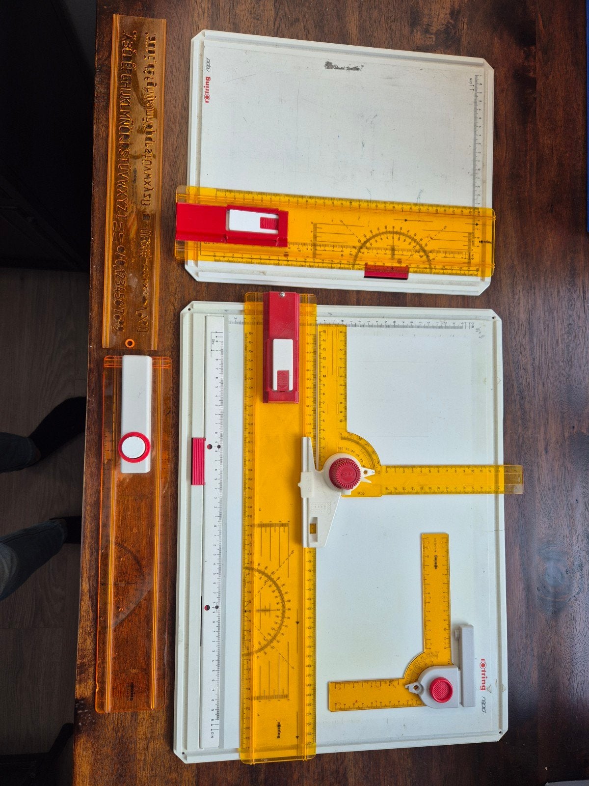 Rotring Rapid Tekentafel Set - Zo goed als nieuw, Ophalen of Verzenden, Gebruikt, Minder dan 130 cm