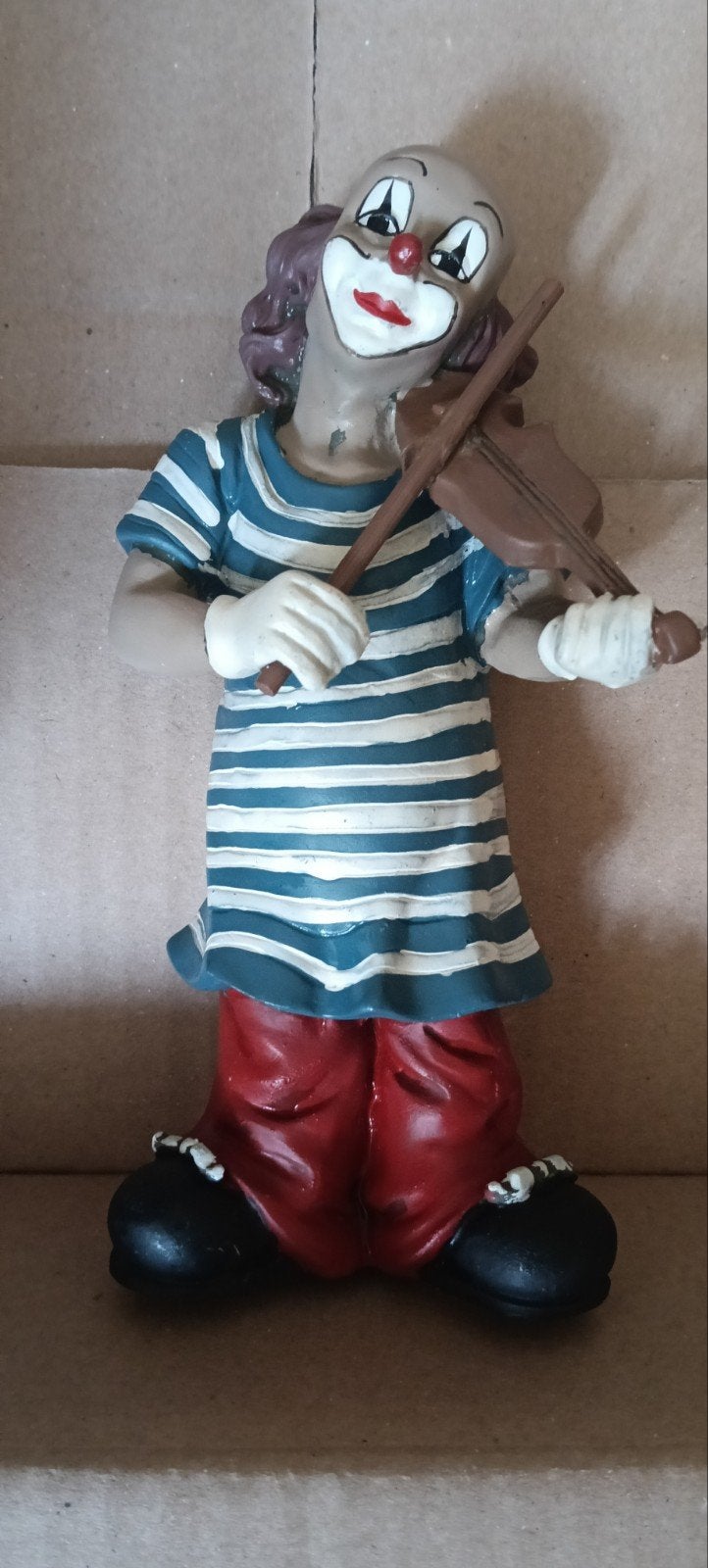 Gilde Handwerk Clown Beeldje met Viool, Verzamelen, Ophalen of Verzenden, Zo goed als nieuw