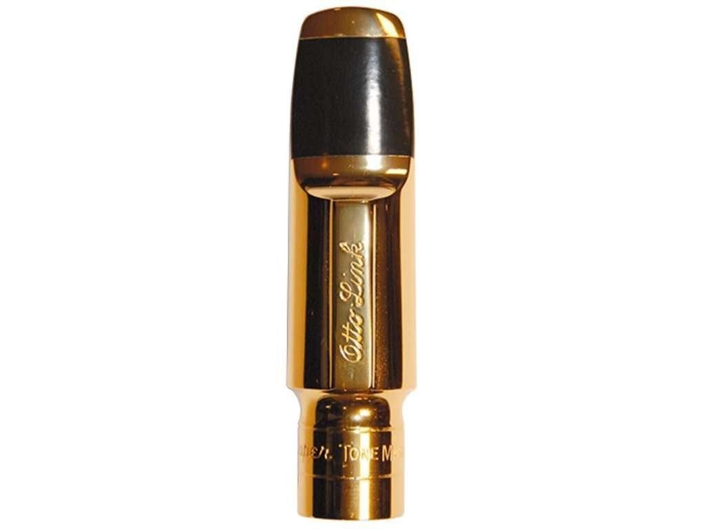 Mondstuk Alt Saxofoon Otto Link 8 Metaal Verguld, -, -, Saxofoon, Ophalen of Verzenden
