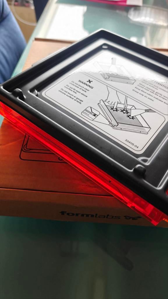Formlabs form1 resin tank 3d printer acc, Computers en Software, 3D Printers, Ophalen of Verzenden, Nieuw