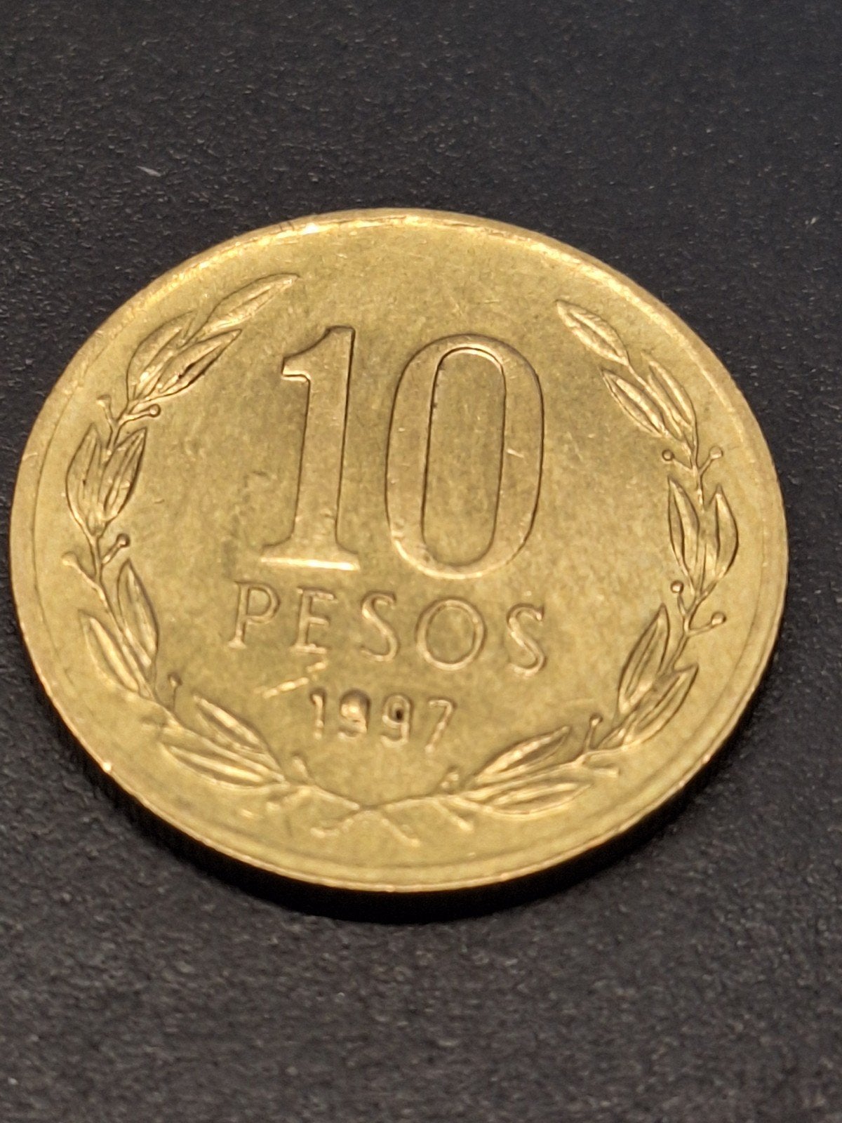 Chili 10 pesos 1997, Ophalen of Verzenden, Zuid-Amerika