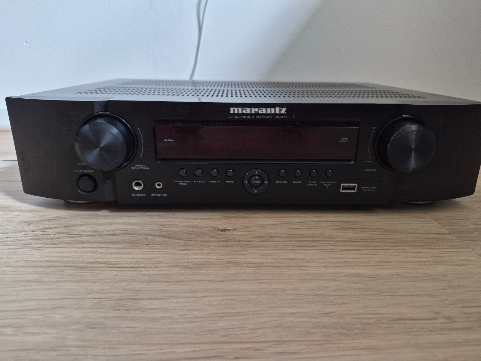 Marantz 7.1 receiver met netwerk aansluiting, Audio, Tv en Foto, Versterkers en Receivers, Zo goed als nieuw, 60 tot 120 watt