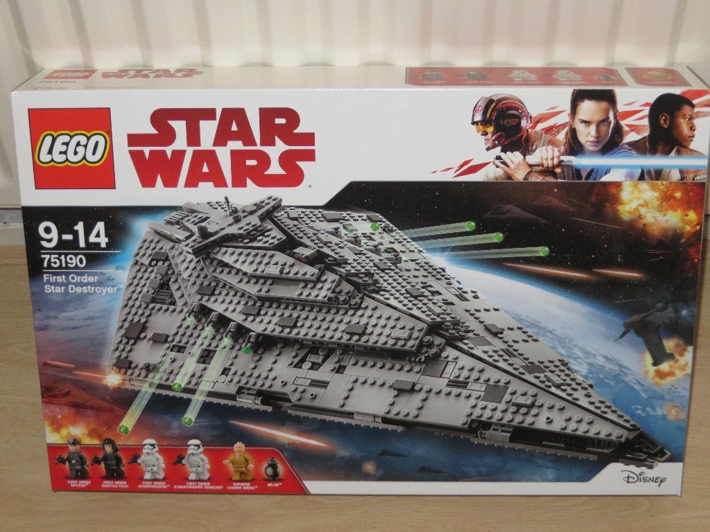 LEGO 75190 Star Wars First Order Star Destroyer nieuw, Star Wars, Lego, Nieuw, Ophalen of Verzenden