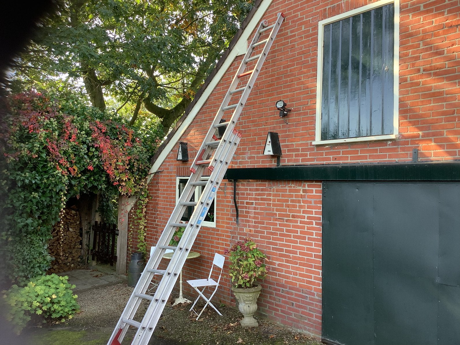 Driedelige professionele Alltrex Opsteekladder, Ophalen, Gebruikt, Ladder, Opvouwbaar of Inschuifbaar