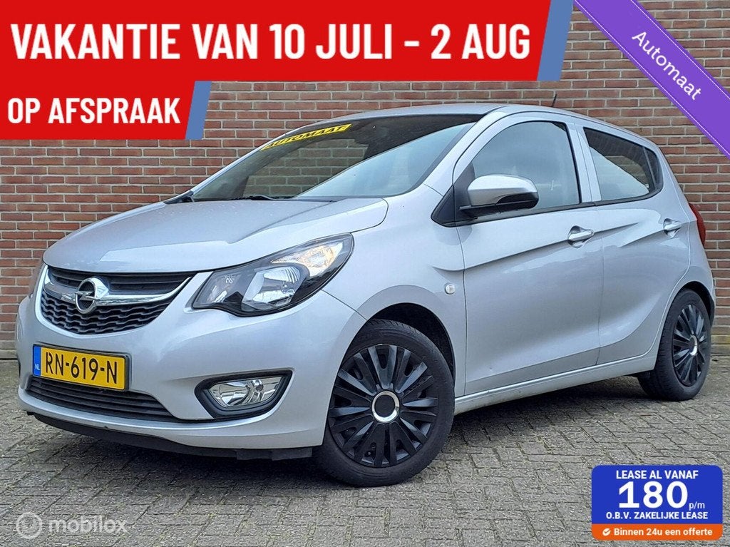 Opel KARL 1.0 ecoFLEX Edition/AUTOMAAT/TRKHK, 839 kg, Gebruikt, Euro 6, Startonderbreker