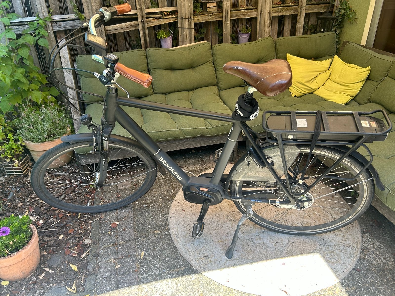 Brinckers Bretagne M8 2018 59cm - groot accupakket, Ophalen, Gebruikt, Brinckers, 59 cm of meer