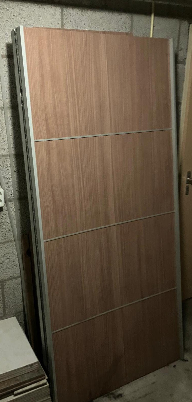 Gratis schuifdeuren kledingkast, Ophalen, Gebruikt, 200 cm of meer, Overige materialen
