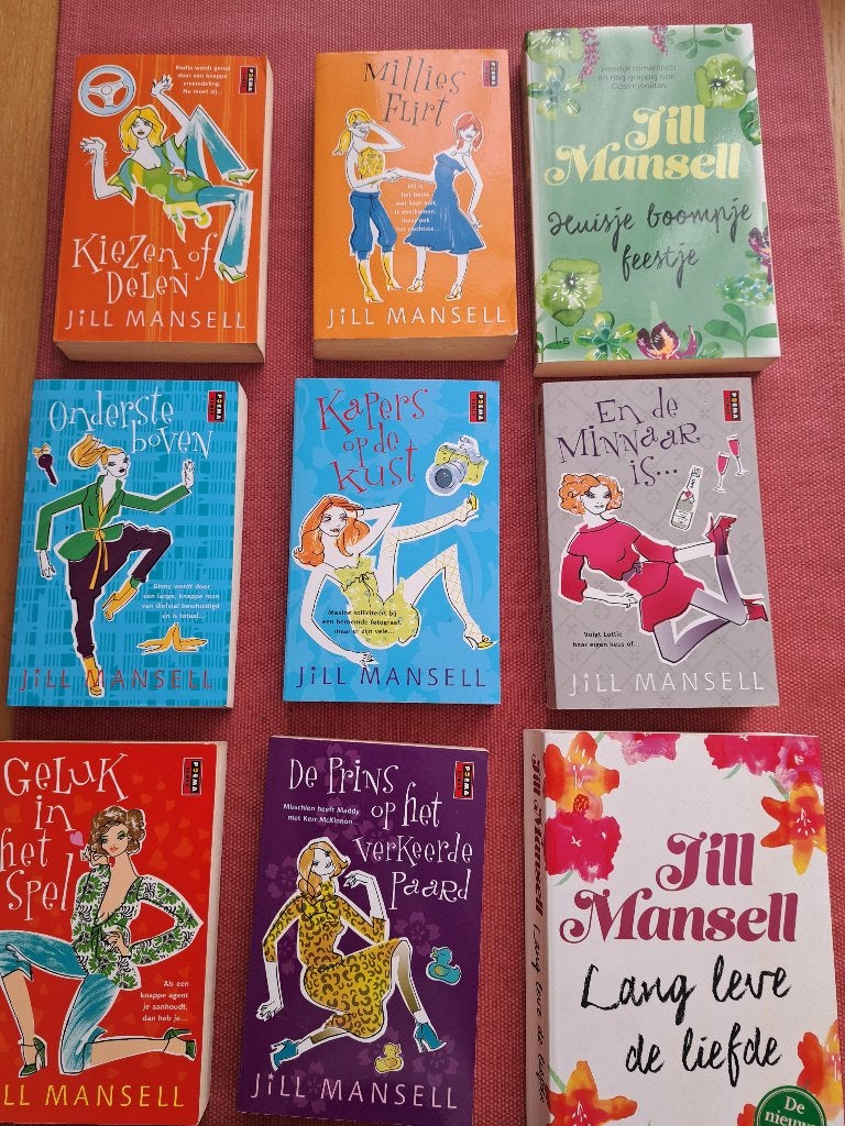 Jill Mansell collectie, Ophalen of Verzenden, Gelezen, Jill Mansell