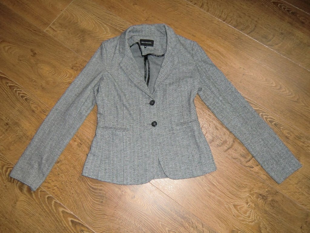 Blazer visgraatmotief maat 38, Maat 38/40 (M), Ophalen of Verzenden, Jasje, Gedragen