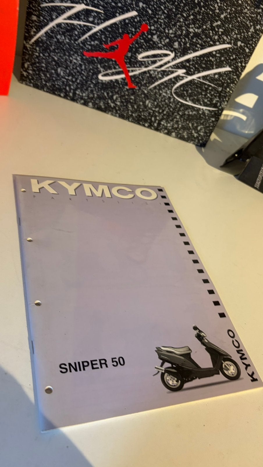 Kymco sniper 50 informatie boekje, Auto diversen, Handleidingen en Instructieboekjes, Ophalen of Verzenden