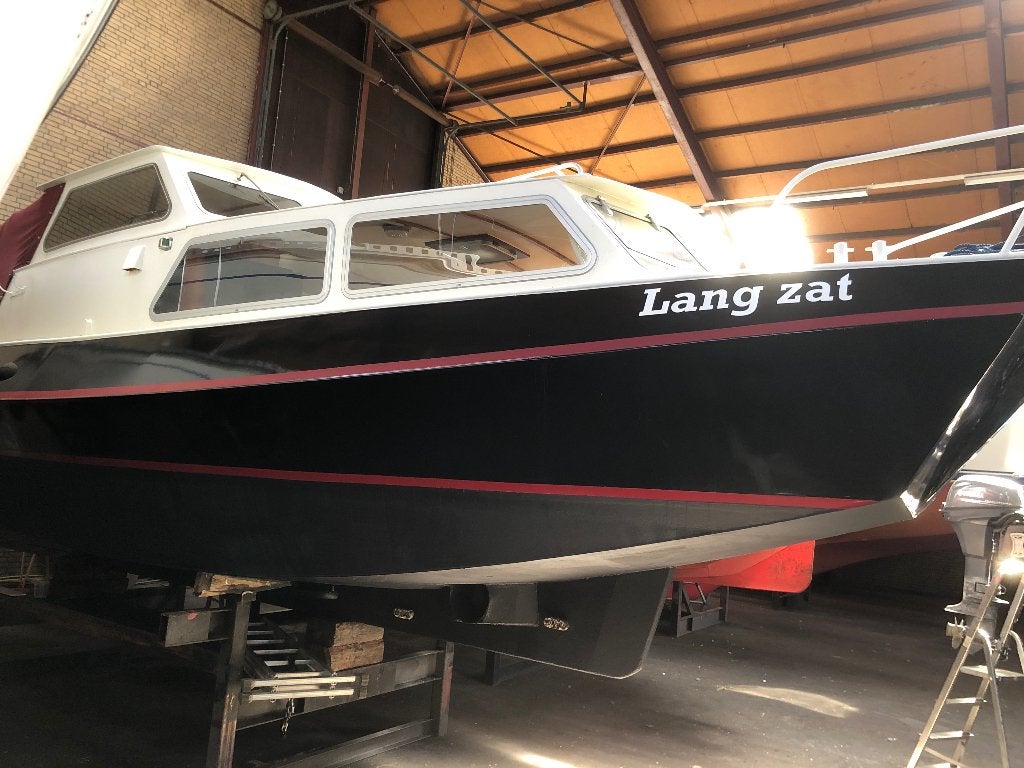 Boot, Watersport en Boten, Motorboten en Motorjachten, Gebruikt, Staal, Diesel, Binnenboordmotor, Boegschroef, Dieptemeter, Keuken