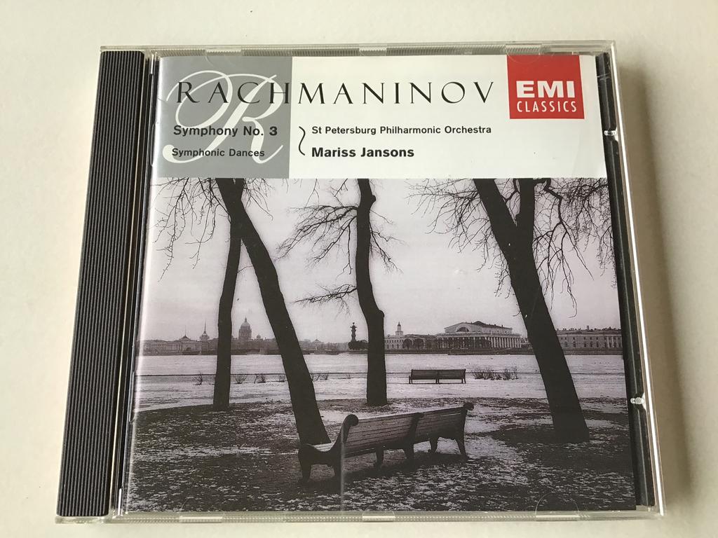 Rachmaninov symphony no.3 Mariss Jansons, Ophalen of Verzenden, Modernisme tot heden, Zo goed als nieuw, Orkest of Ballet