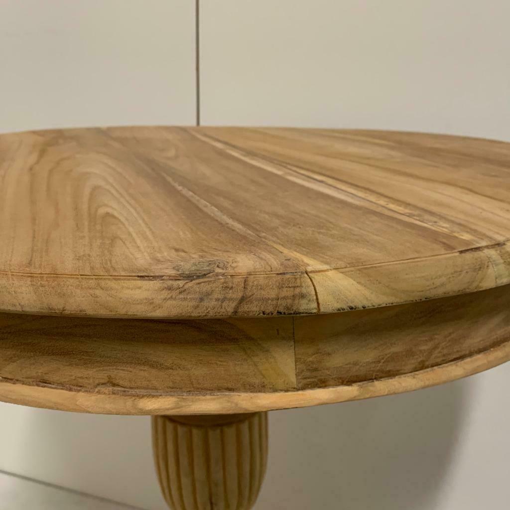 bijzettafels teak rond vierkant op voorraad & Gratis bezorgd, Huis en Inrichting, Tafels | Bijzettafels, TTM Wonen, TTM Wonen