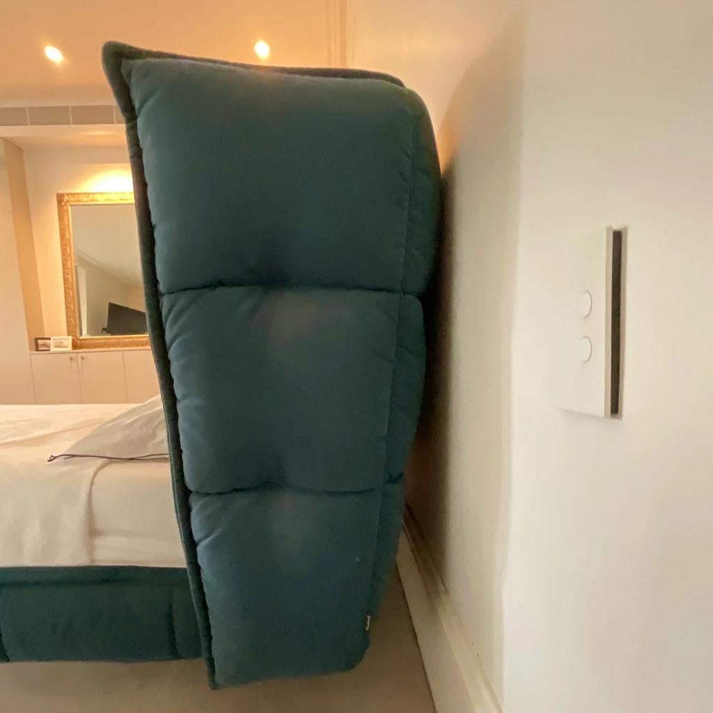 B&B Italia Husk bed matrasmaat 2x90x200 of 1x180x200cm cat.A, 9723 CA, Ophalen of Verzenden, Zo goed als nieuw, B&b italia